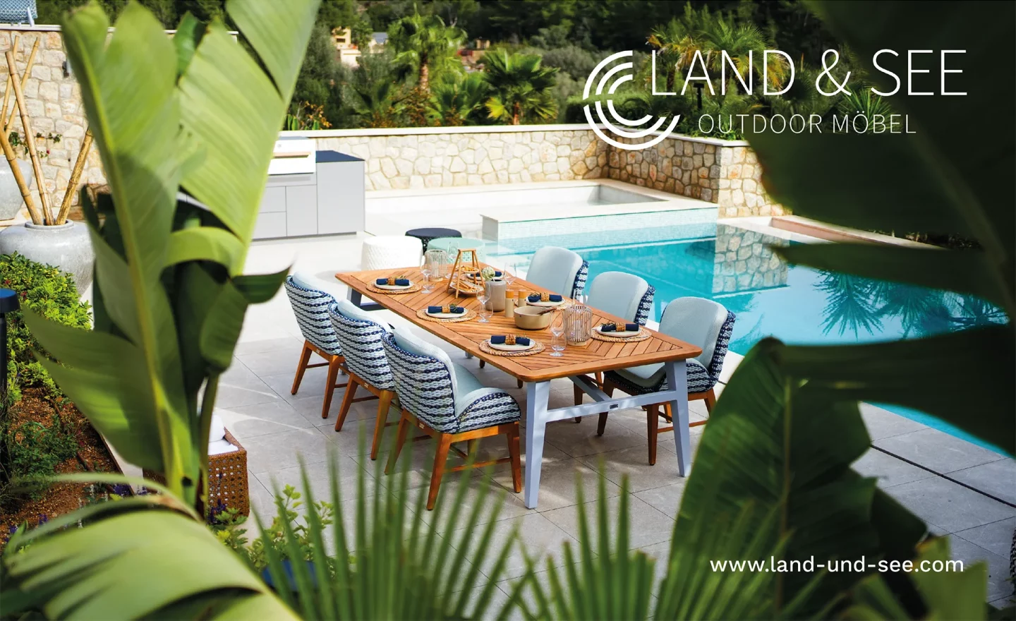 Broschüre Land und See